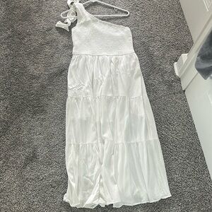 White summer dress